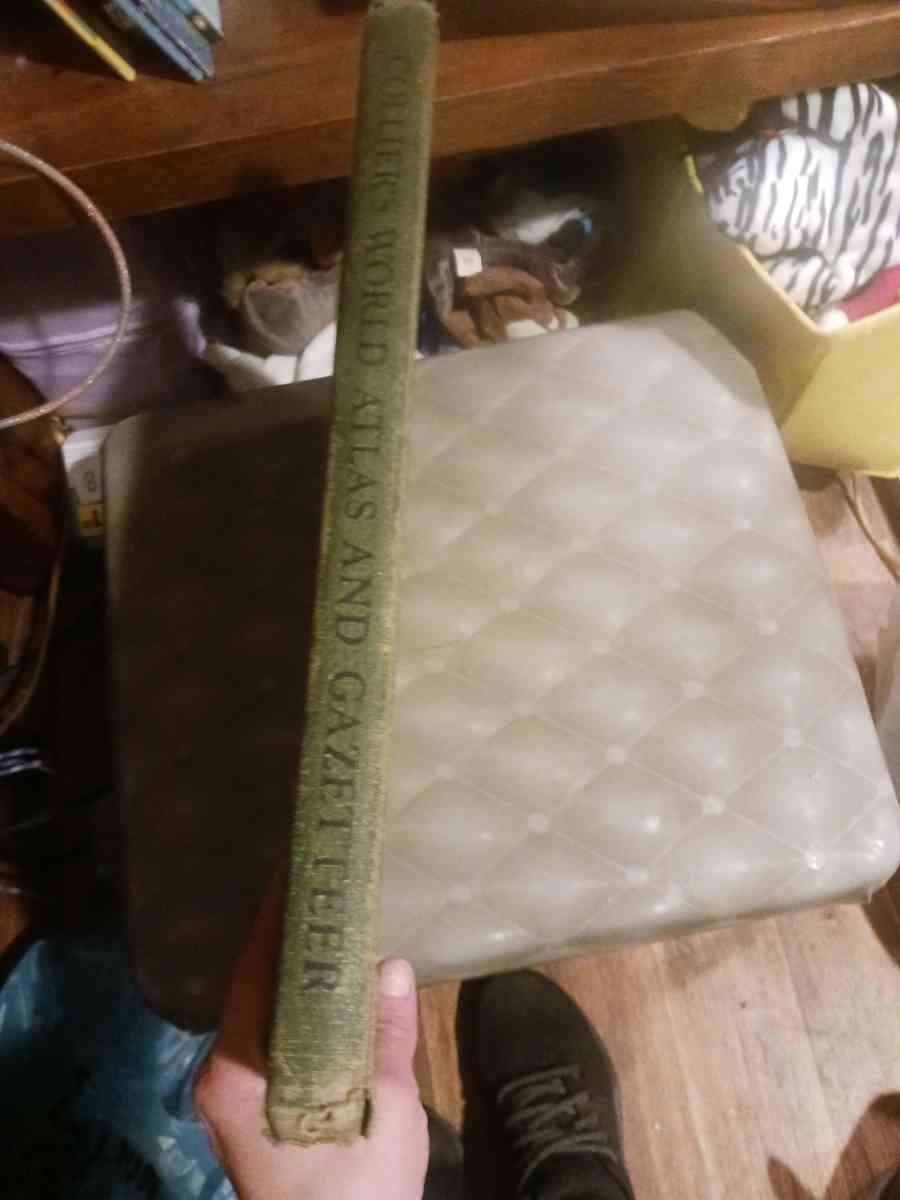 Colliers World Atlas and Gazetteer - Morganton, Georgia - FleaMarketBay