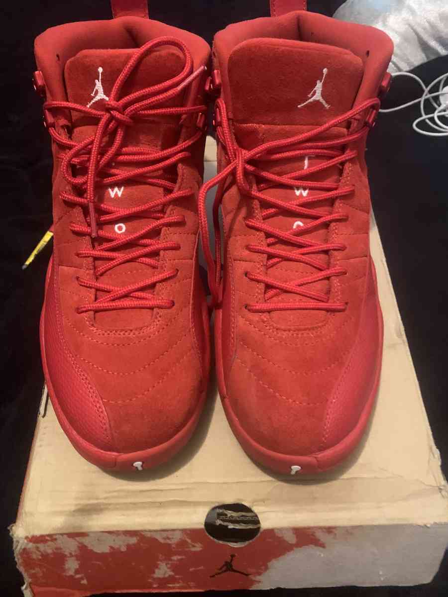 Jordan 12 Red Suede 2018 - Mc Rae, Georgia - FleaMarketBay
