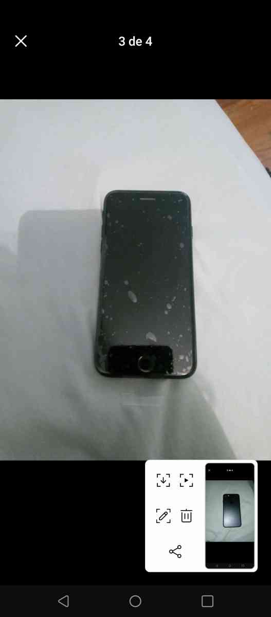 new iphone7 black color newest with own charged - Jackson Heights, New York - FleaMarketBay