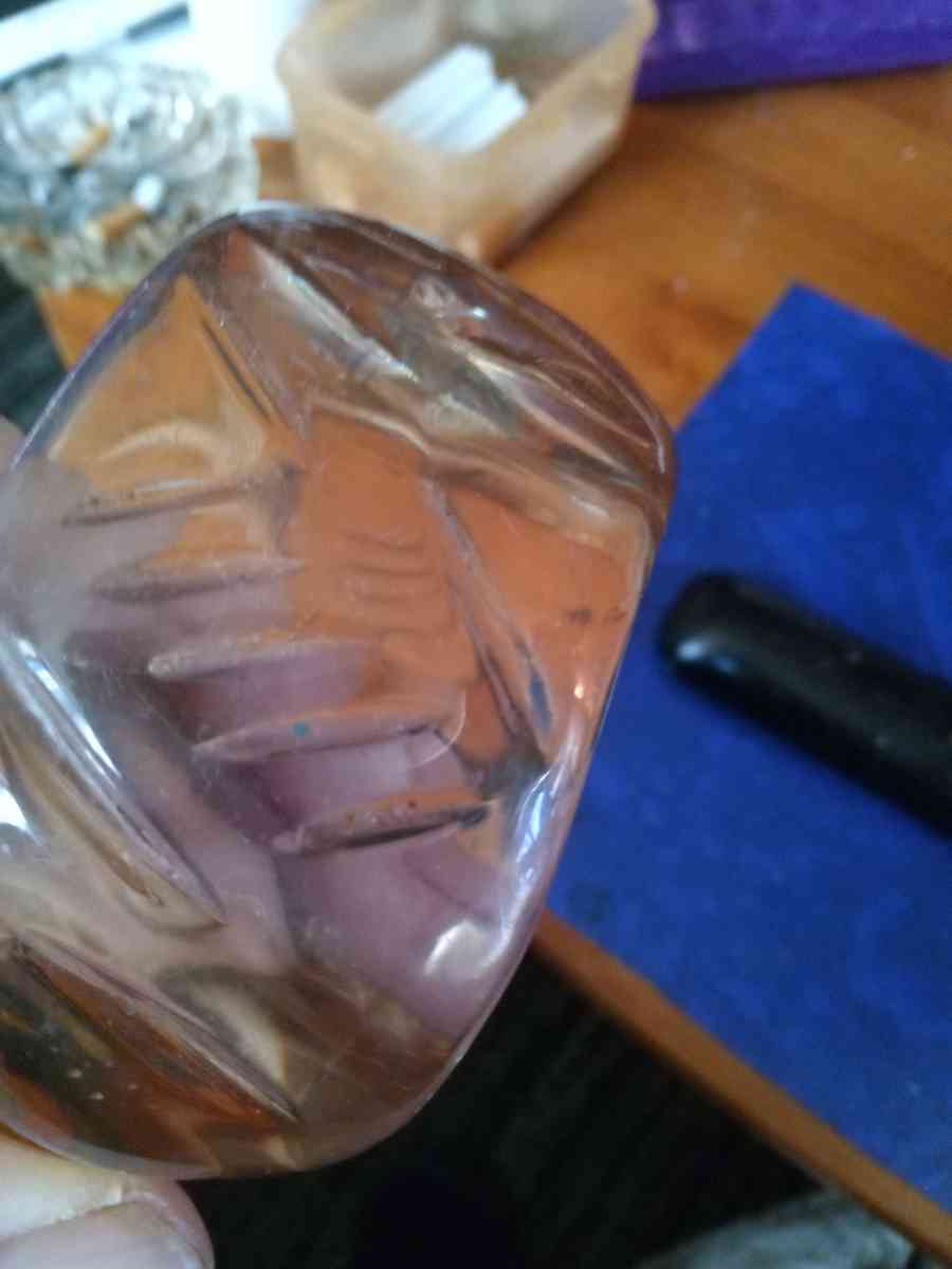 50s Carved Lucite Bangle Bracelet - Pawtucket, Rhode Island - FleaMarketBay