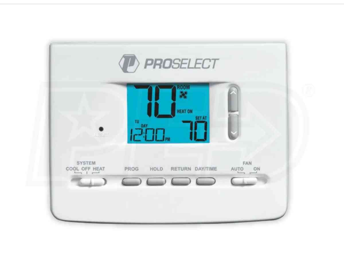 Proselect programmable thermostat 1 heat 1cool - Avondale, Arizona - FleaMarketBay