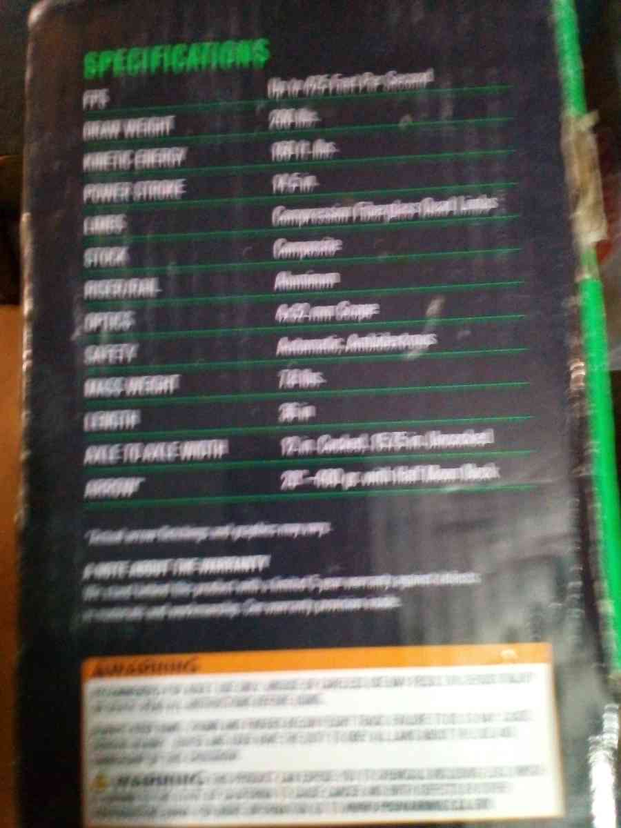 cross bow - North Little Rock, Arkansas - FleaMarketBay