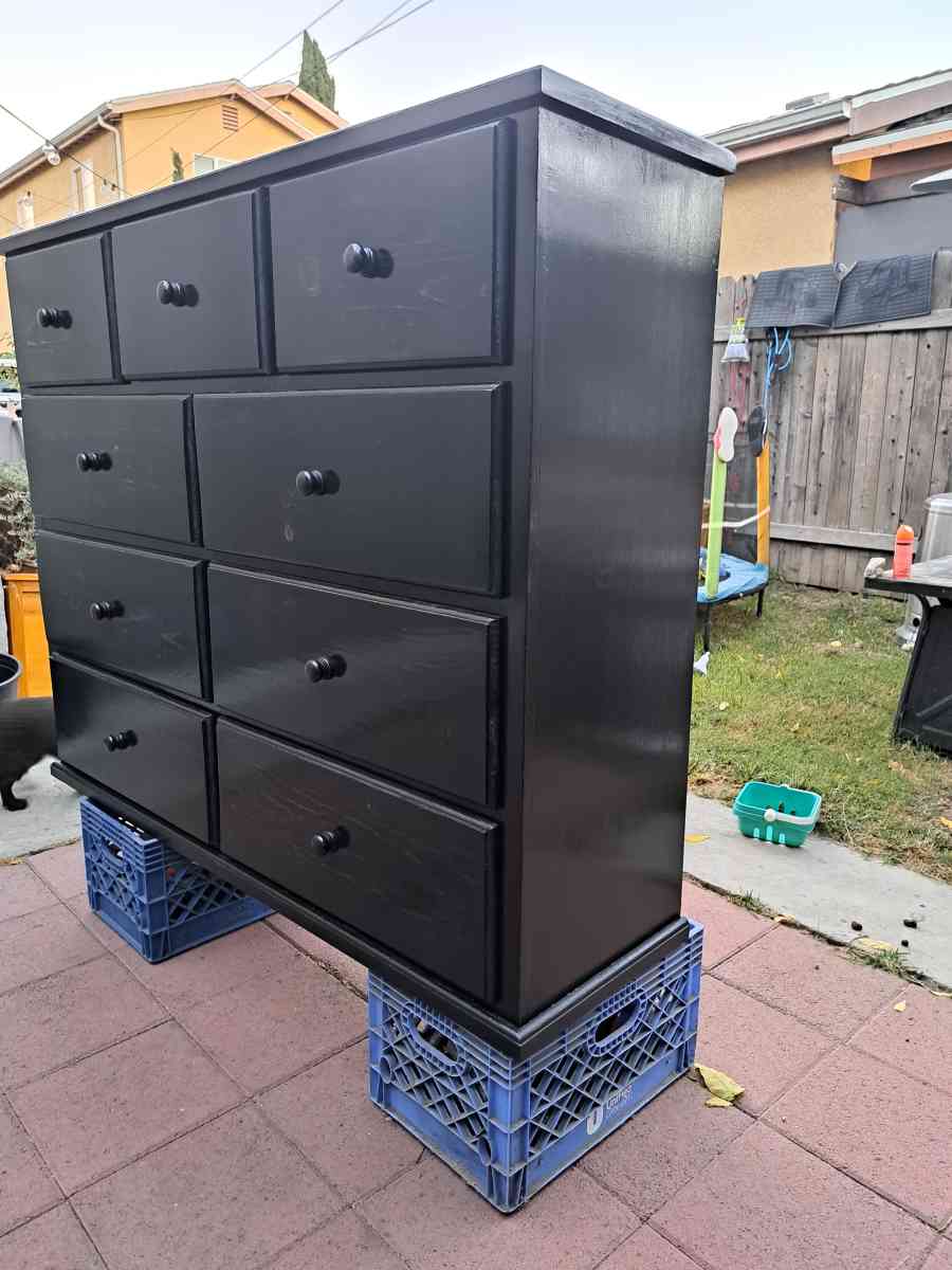 wooden dresser solid pine refurbished - Los Angeles, California - FleaMarketBay
