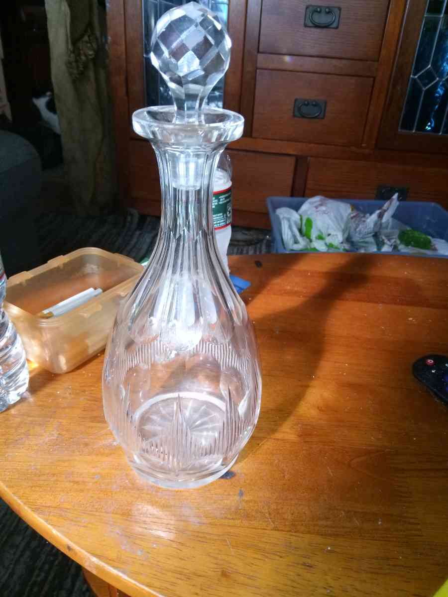 EAPG  MANHATTAN pattern Decanter - Pawtucket, Rhode Island - FleaMarketBay
