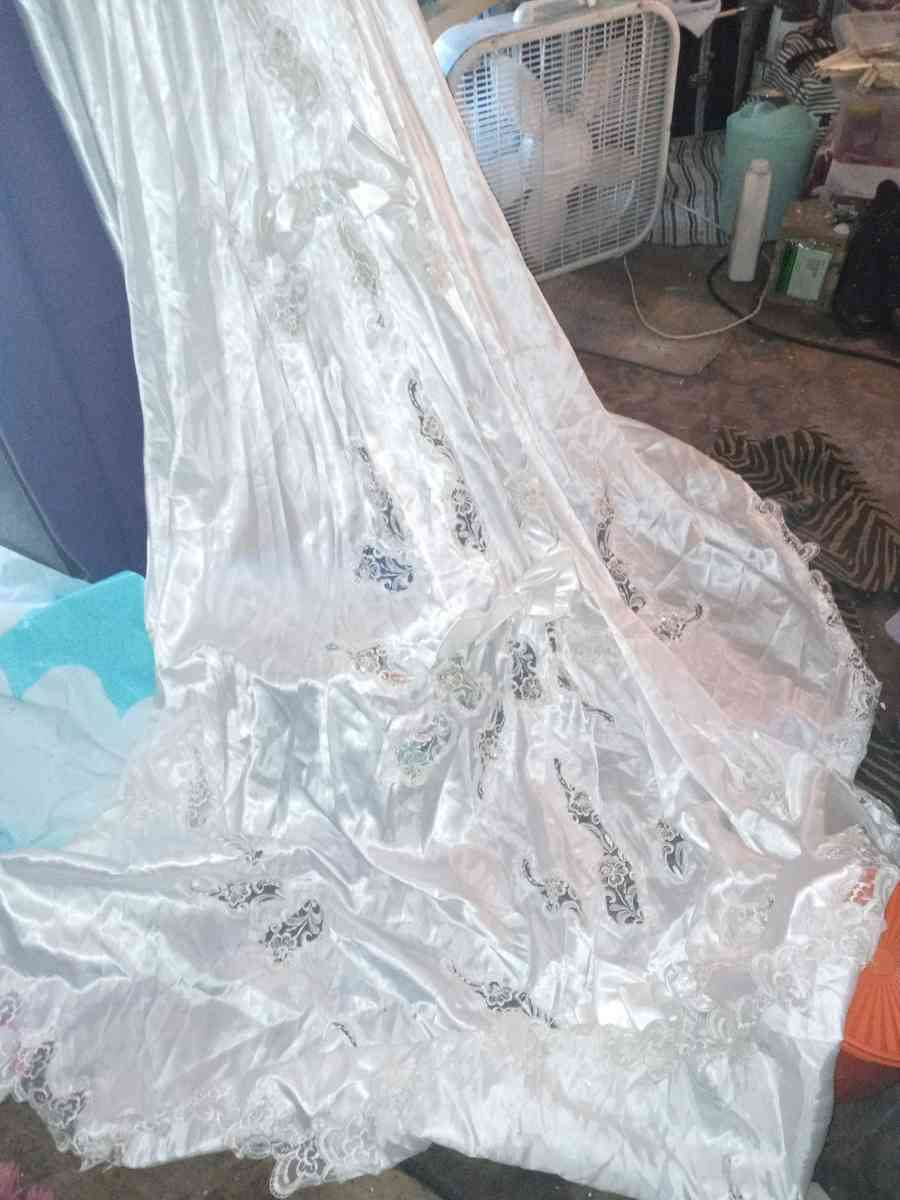 wedding dress green moto jckt black leather corset top - Indian Trail, North Carolina