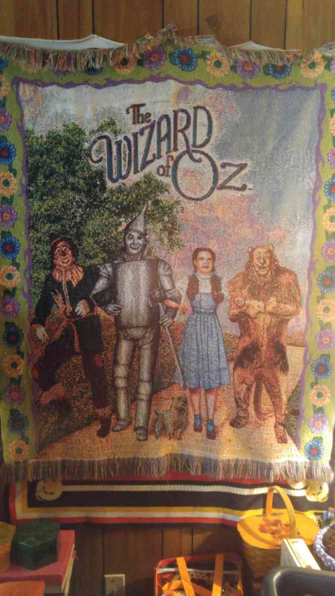 Wizard of Oz wall covering or throw blanket - Borden, Indiana