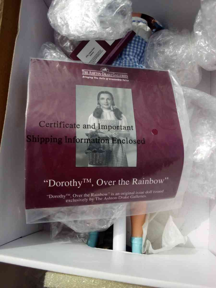 wizard of oz Dorothy over the rainbow - Wellston, Ohio - FleaMarketBay