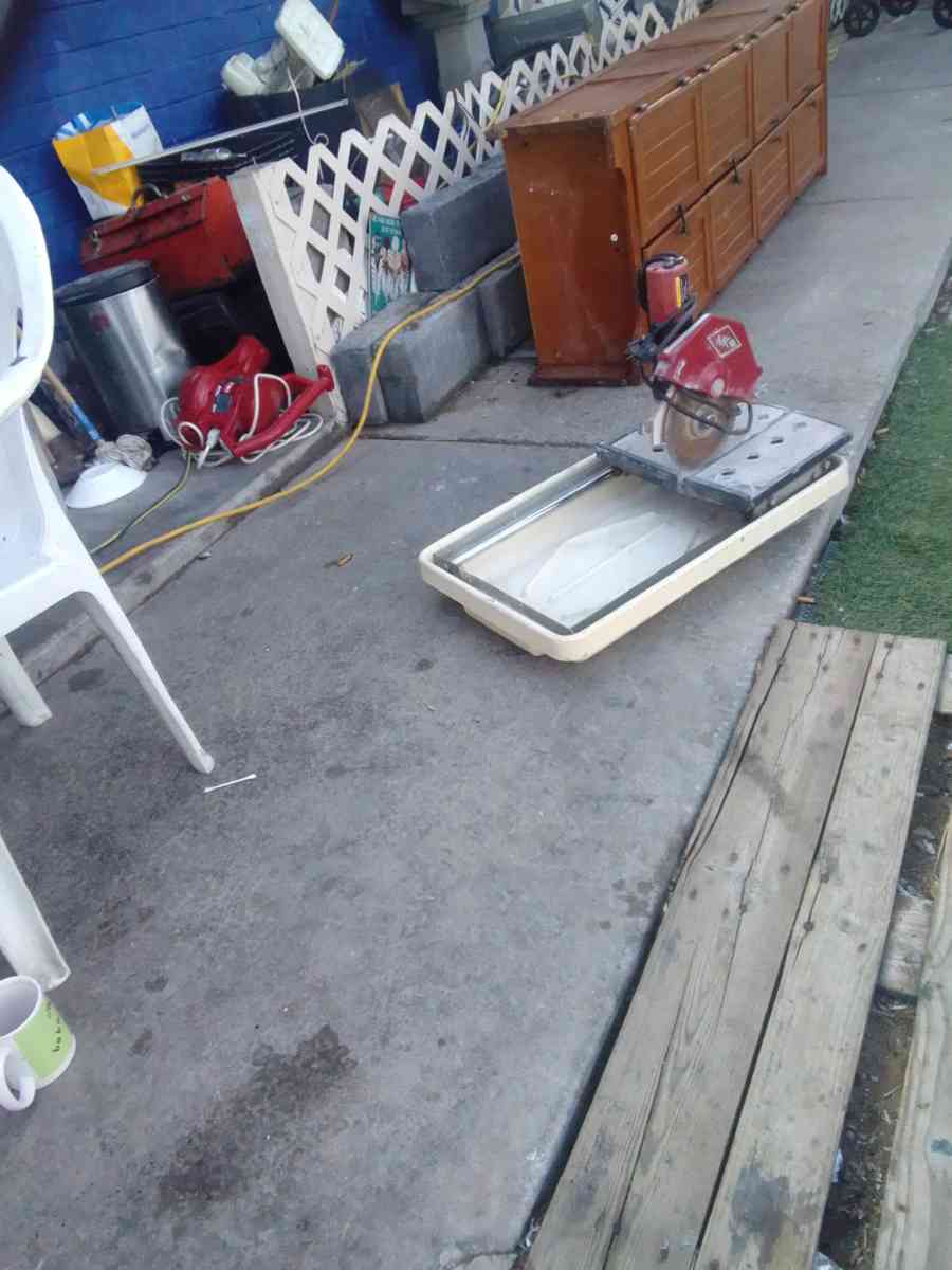 MK tile saw - Las Vegas, Nevada - FleaMarketBay