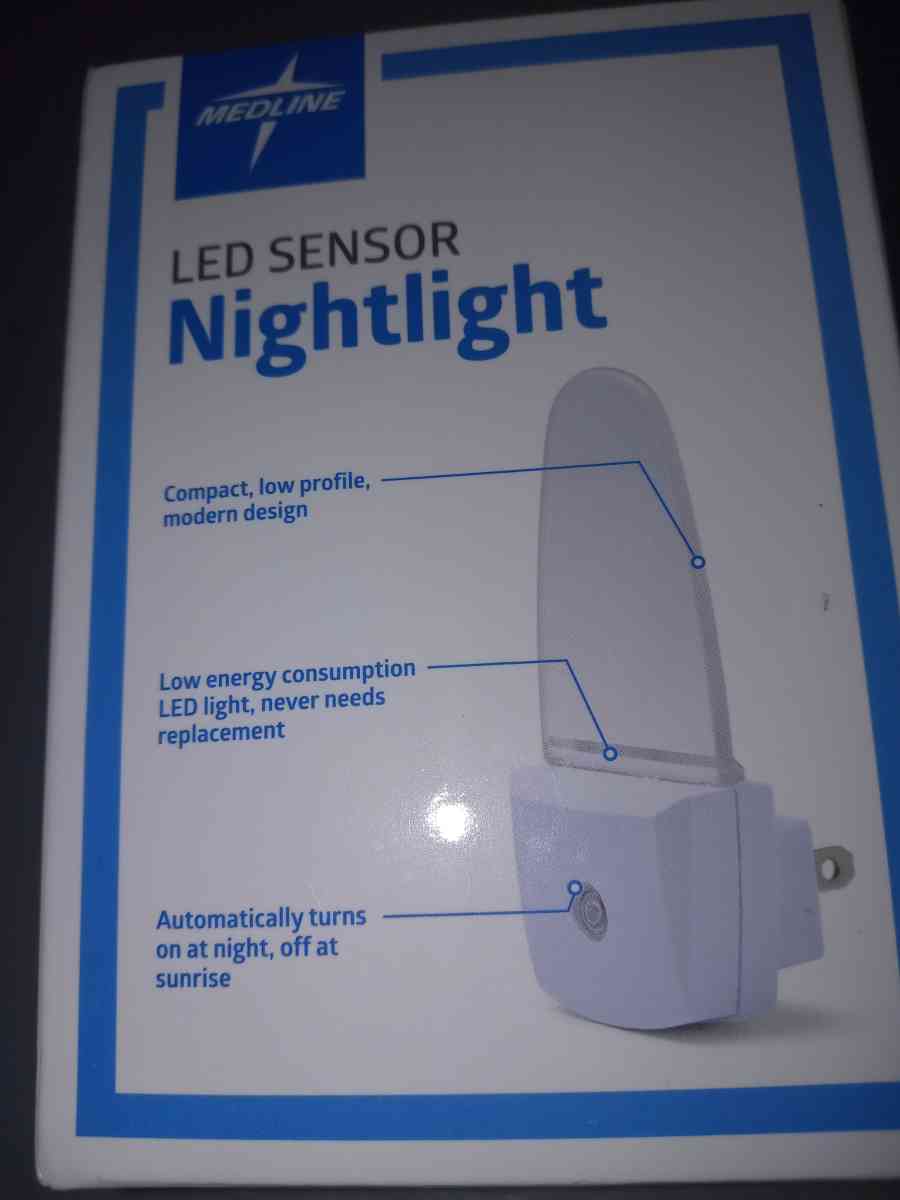 Medline LED sensor nightlight two lights in one box - Davenport, Florida