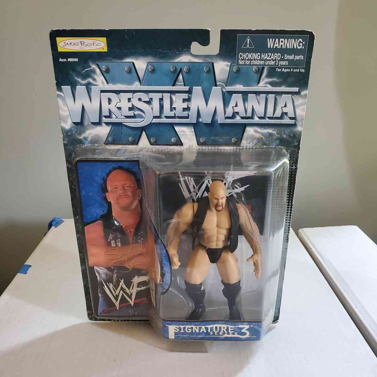 Rare Vintage Signature Series Stone Cold Steve Austin - Eden, North Carolina