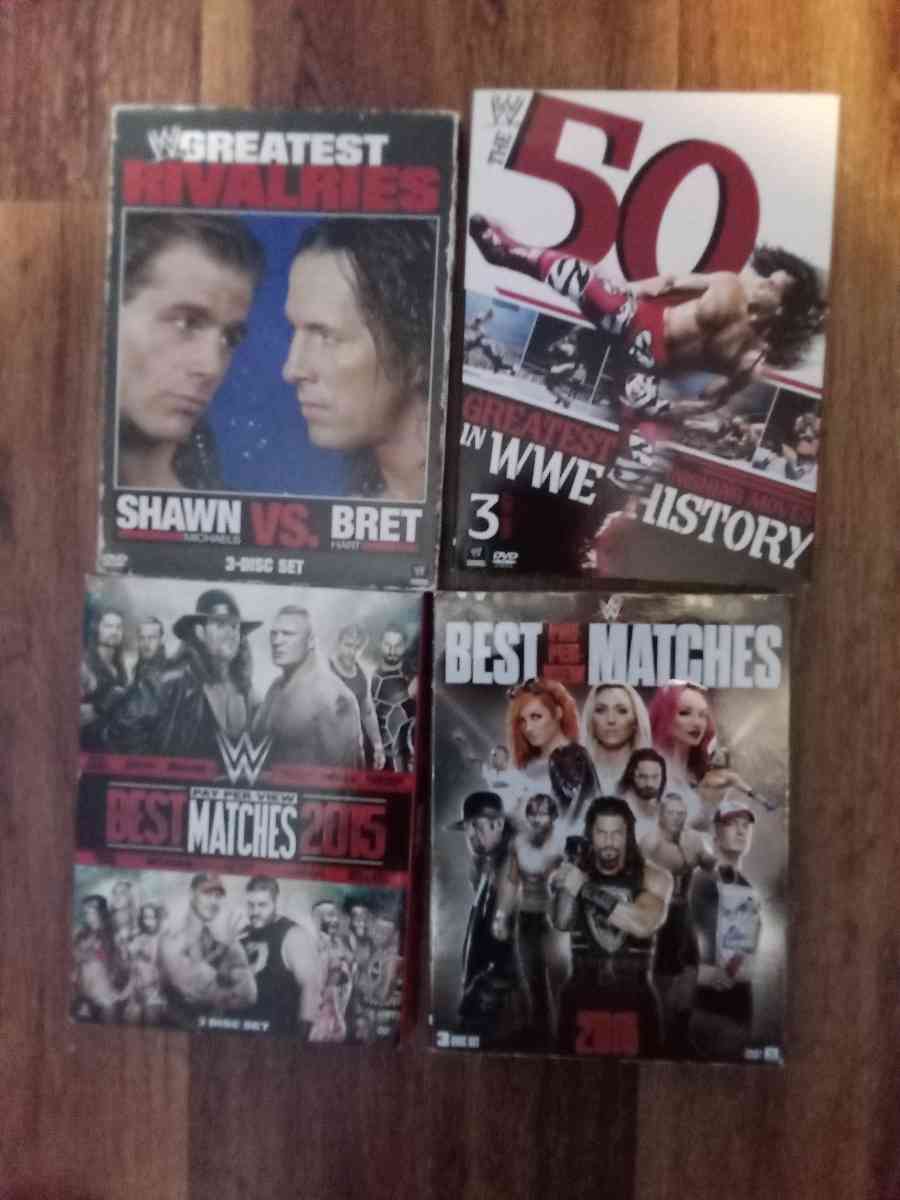WWE DVD COLLECTION - New Port Richey, Florida - FleaMarketBay
