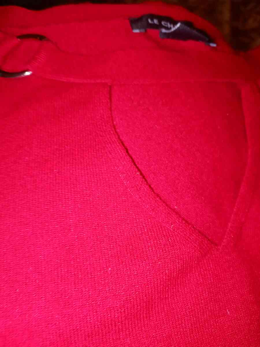 womans red extra large blouse - Davenport, Florida - FleaMarketBay