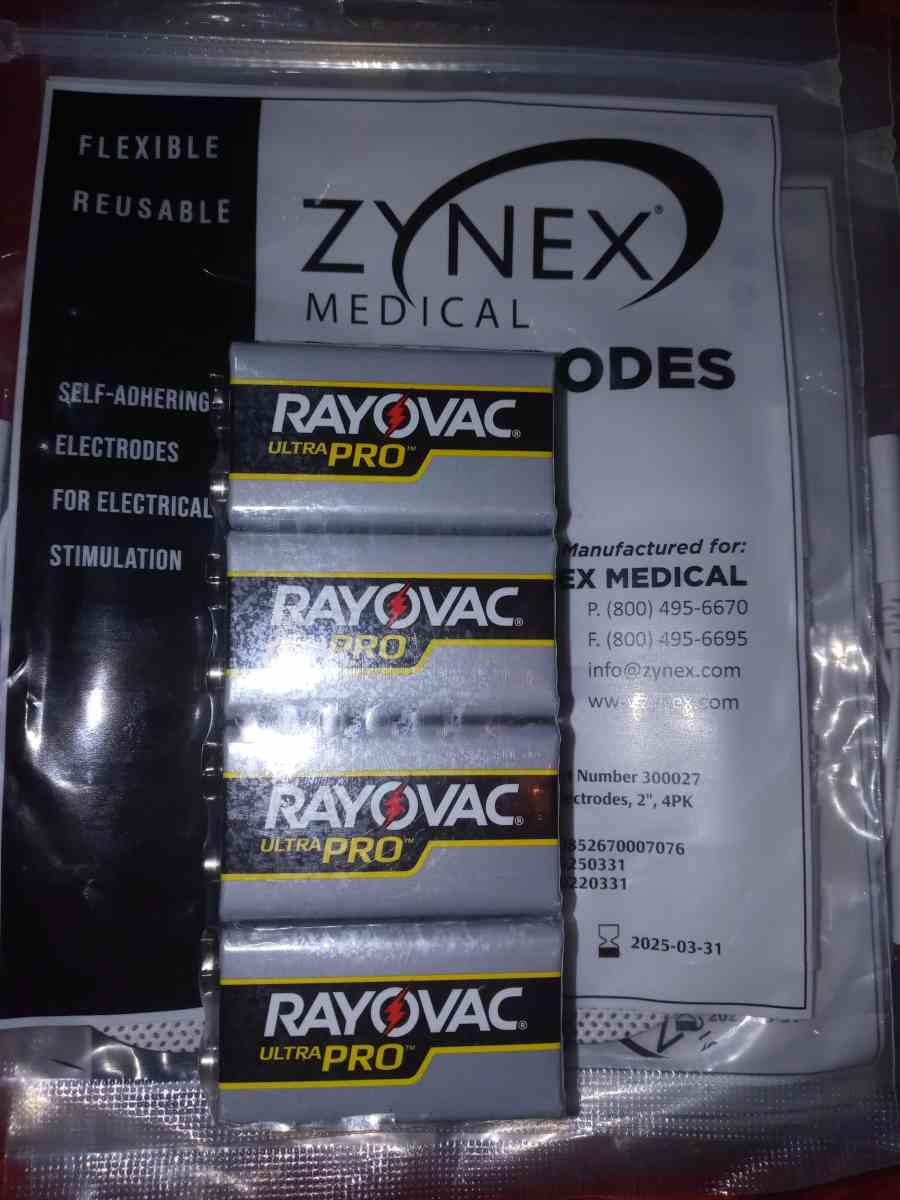 zyneth eledrodes and batteries - Davenport, Florida - FleaMarketBay