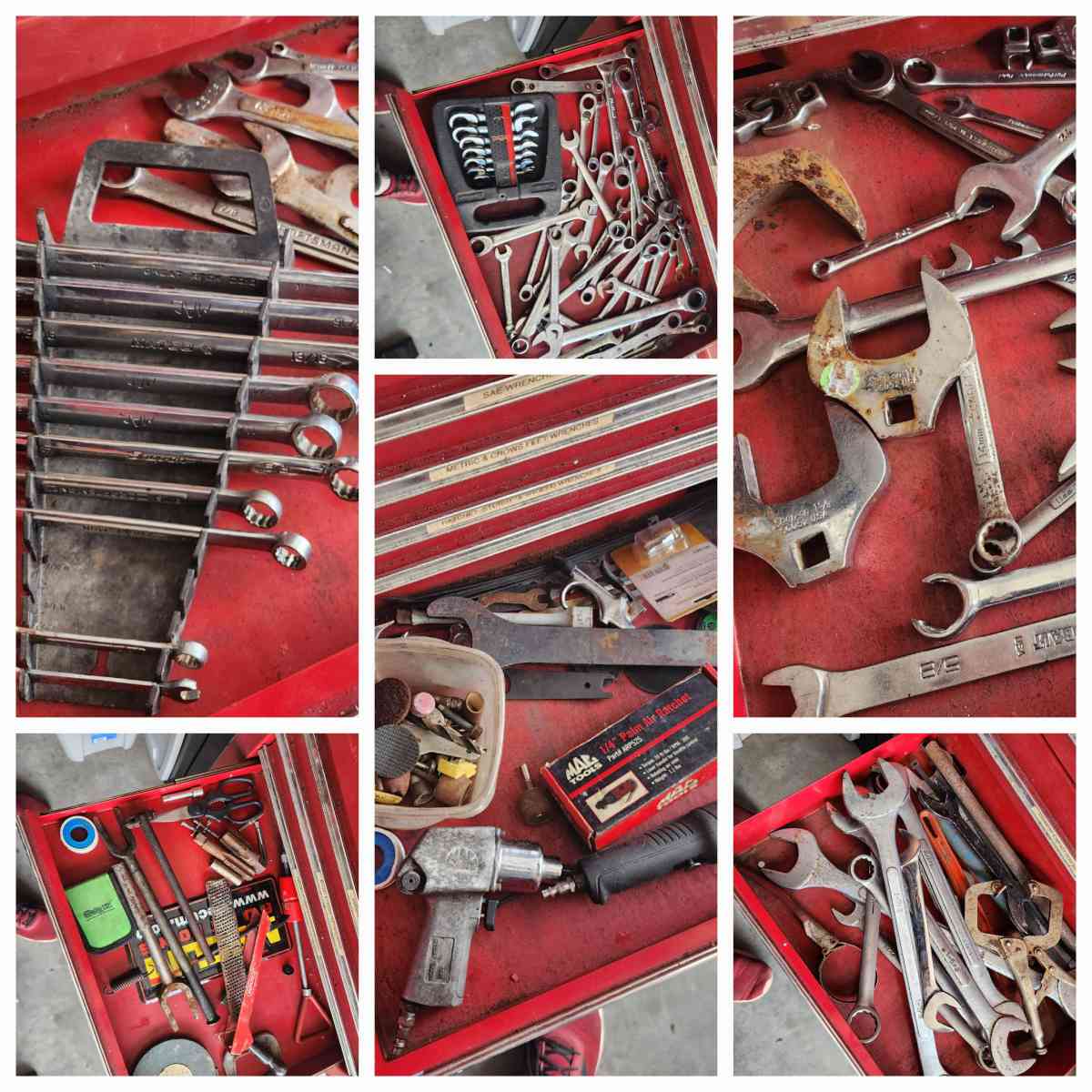 large top and bottom box full of tools - Orlando, Florida - FleaMarketBay