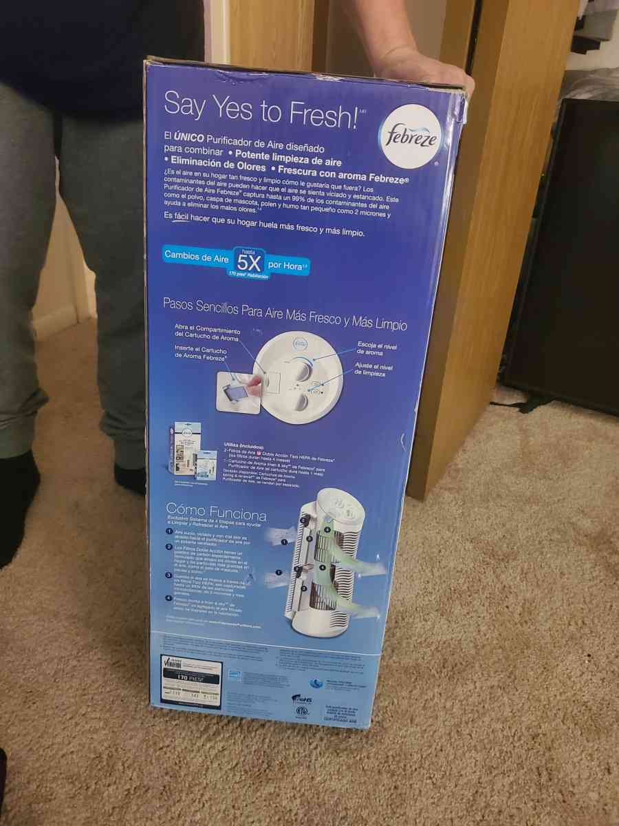 Honeywell Hepa air purifier Febreeze edition - Lapeer, Michigan - FleaMarketBay