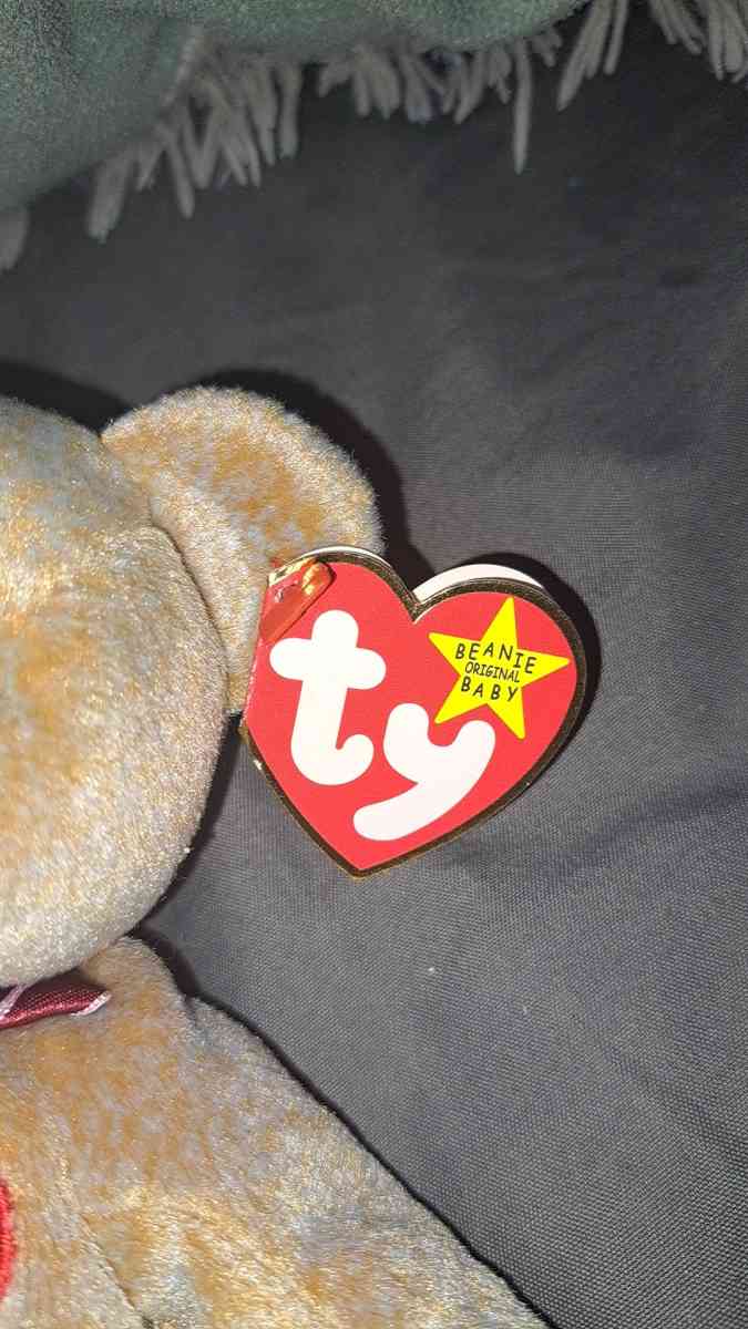 Beanie Babies 1999 Signature Bear - Cincinnati, Ohio - FleaMarketBay