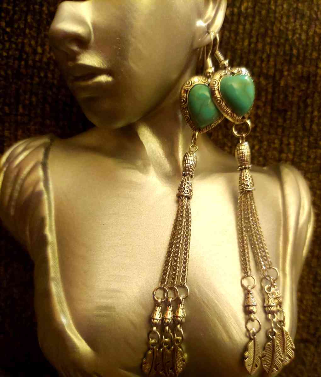 Turquoise Earrings - Westland, Michigan