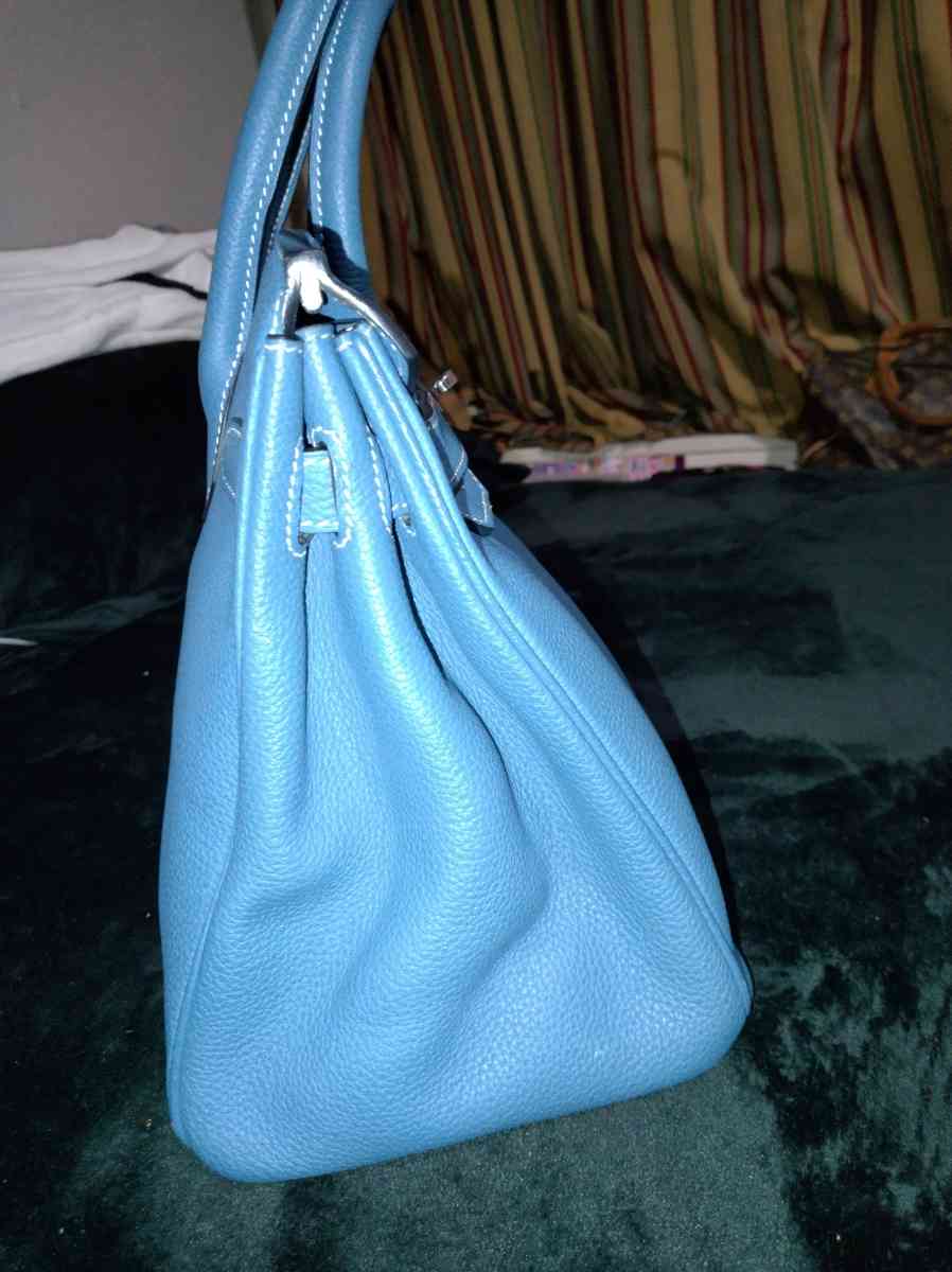 Hermes 30 blue jean birkin - Oakland, California - FleaMarketBay