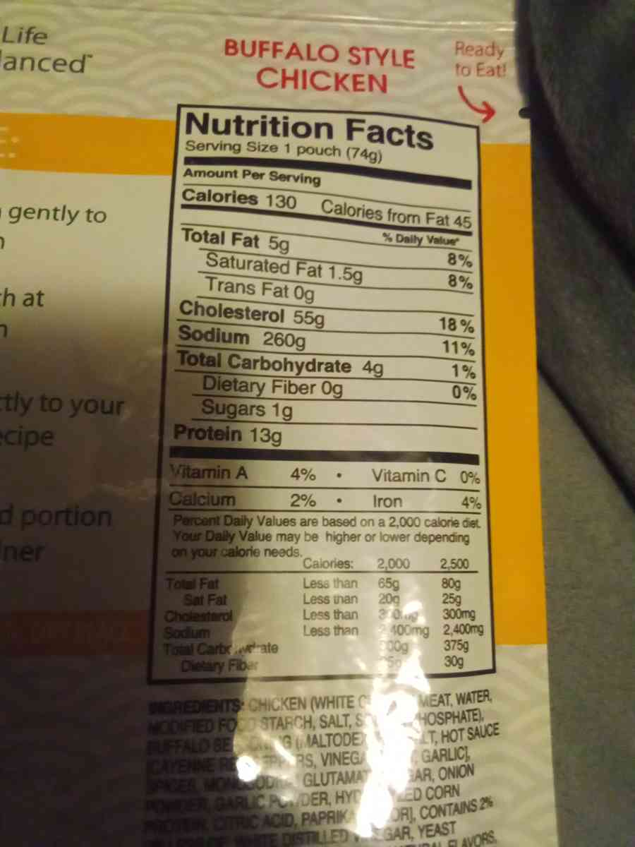 4 packages of buffalo chicken ready to eat exp 07 2025 - Fort Branch, Indiana - FleaMarketBay