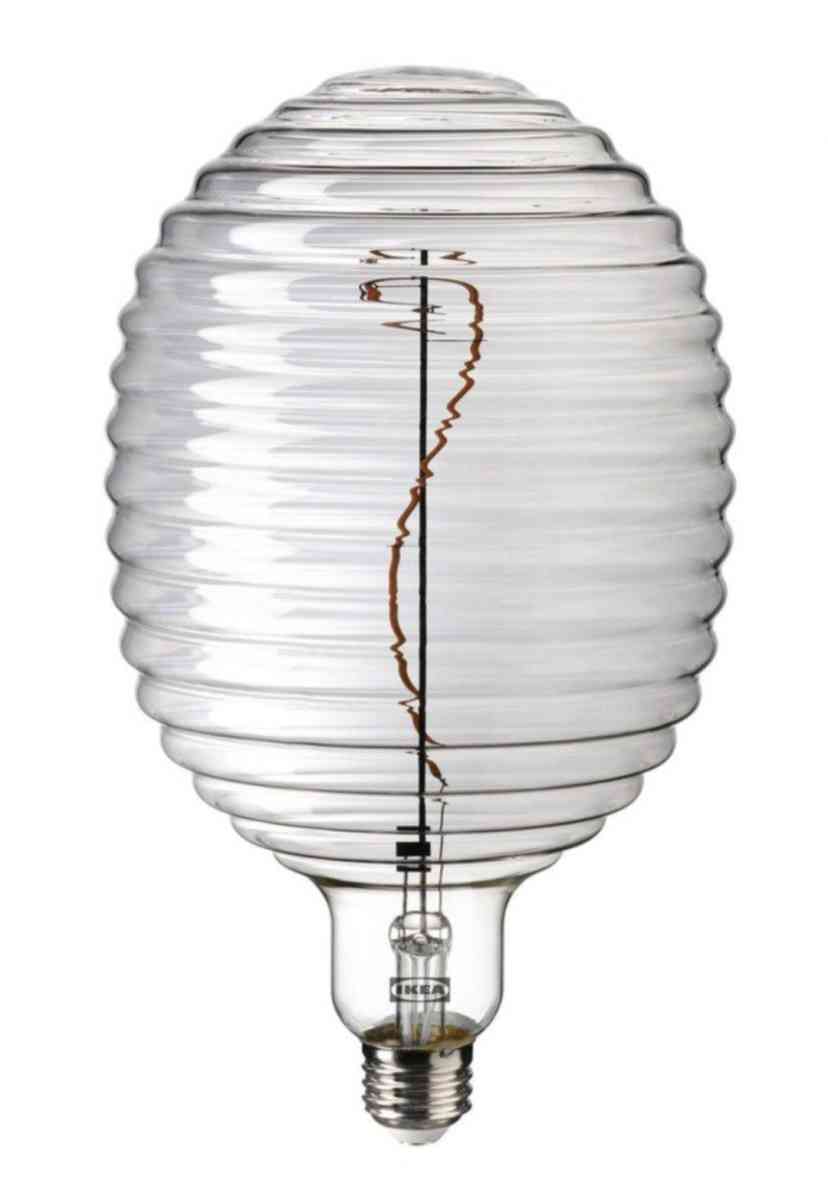 BRUNSTA Pendant lamp shade black With Cord And MOLNART LED b - Everett, Washington - FleaMarketBay