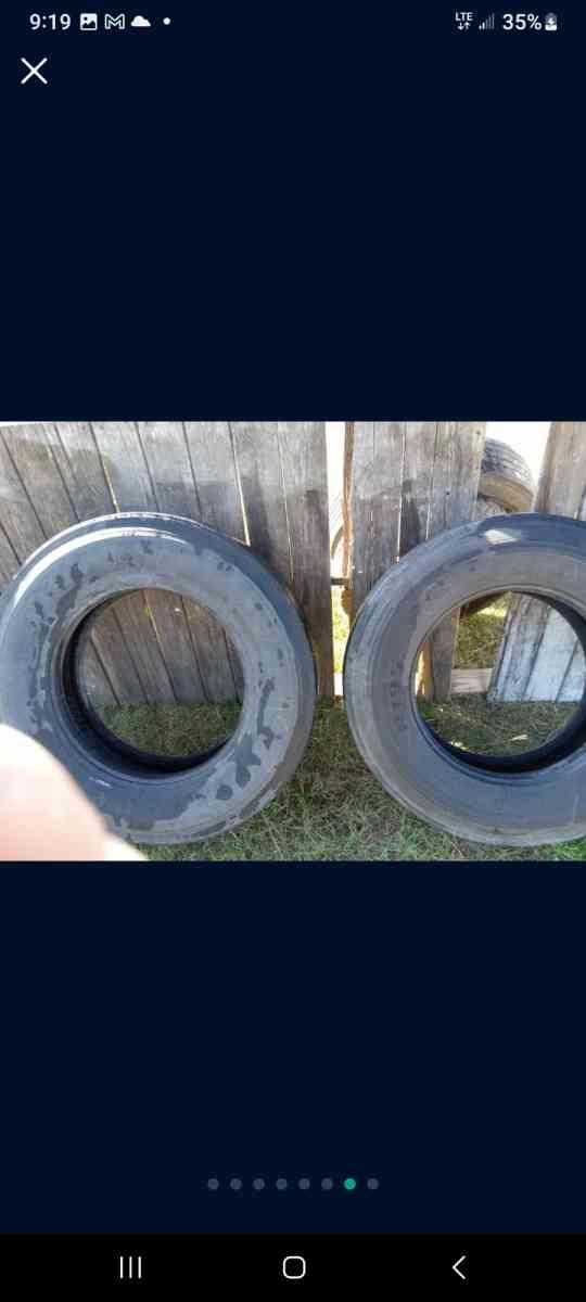 295 75 22 5 11 R 22 5 11 R 24 5 Tractor Trailer Tires - Florence, South Carolina - FleaMarketBay
