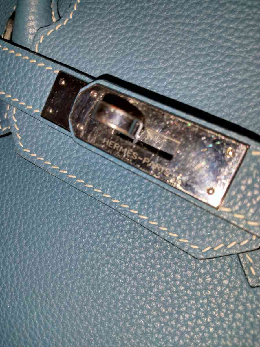 Hermes 30 blue jean birkin - Oakland, California - FleaMarketBay