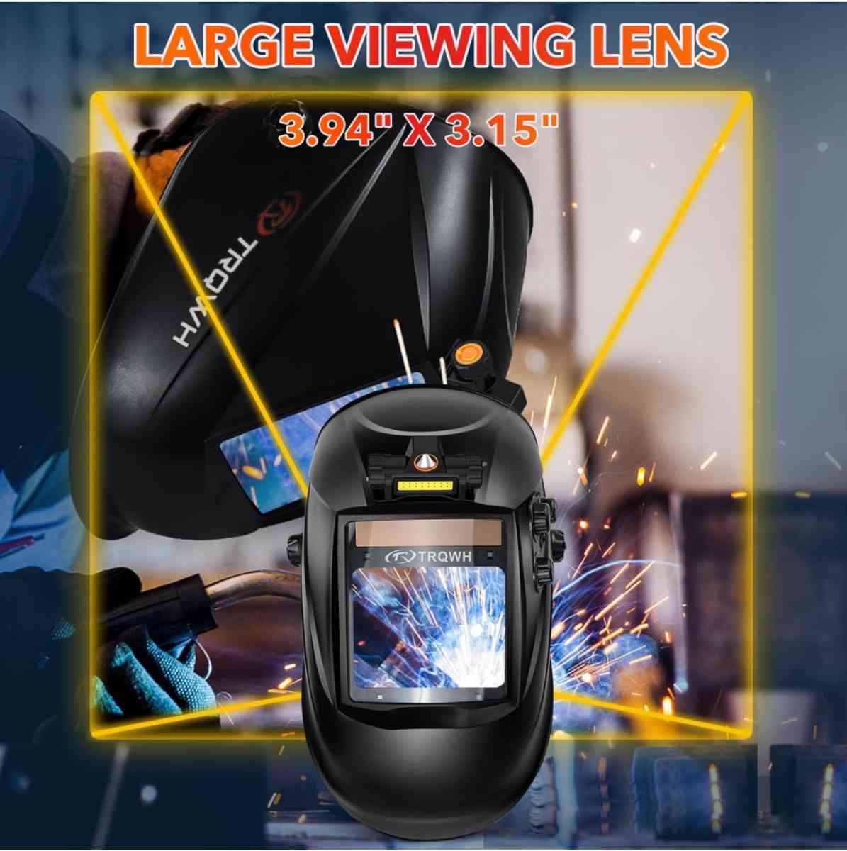 Auto Darkening Welding Helmet Large View 394 x 315 Welding H - Garden Grove, California - FleaMarketBay