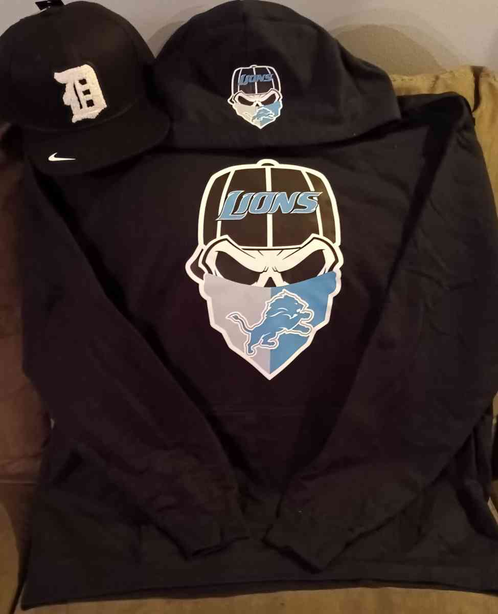 New Custom Detroit Hoodie Combo Size XL - Oak Park, Michigan