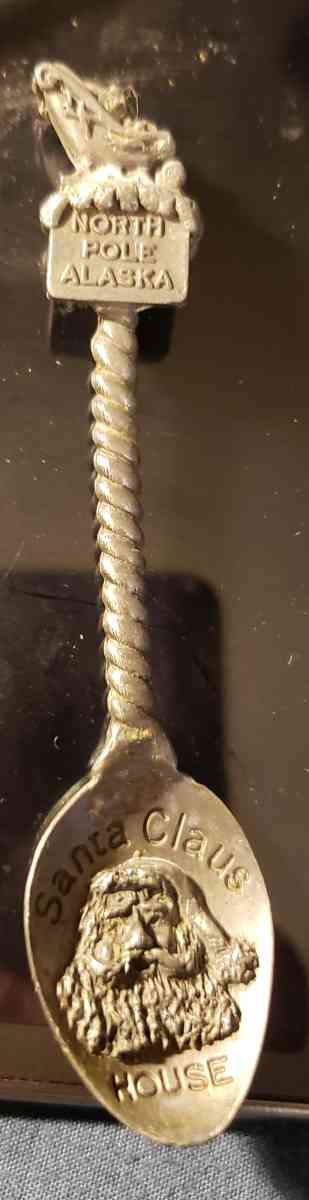 Santa spoon decoration - Rayne, Louisiana