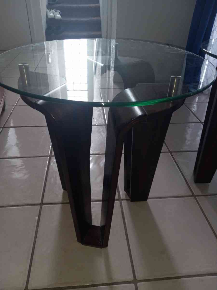 2 Modern Glass Coffee Tables - Palm Beach, Florida - FleaMarketBay