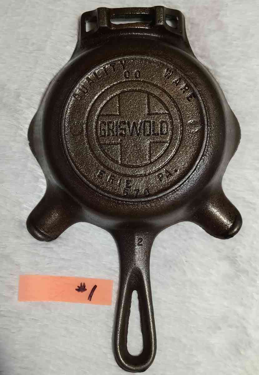 Griswold Ashtray sample Skillet - Akron, Ohio - FleaMarketBay