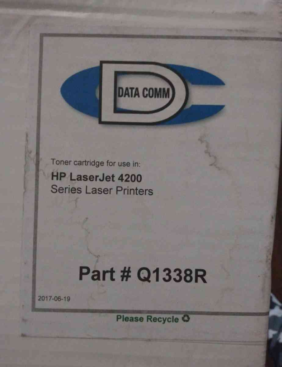 HP LaserJet black toner cartridge - Brooksville, Florida