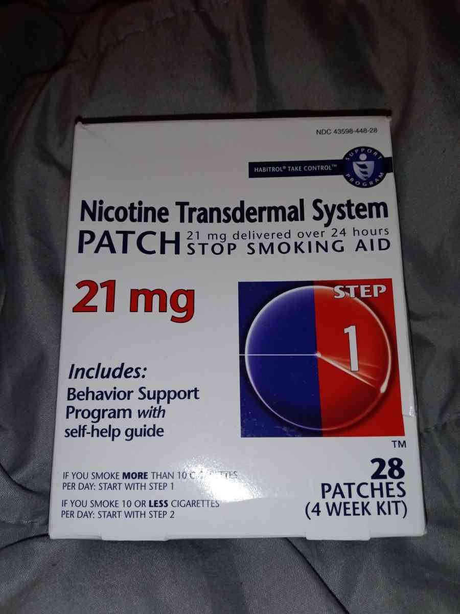 Nicotine Patches - San Diego, California