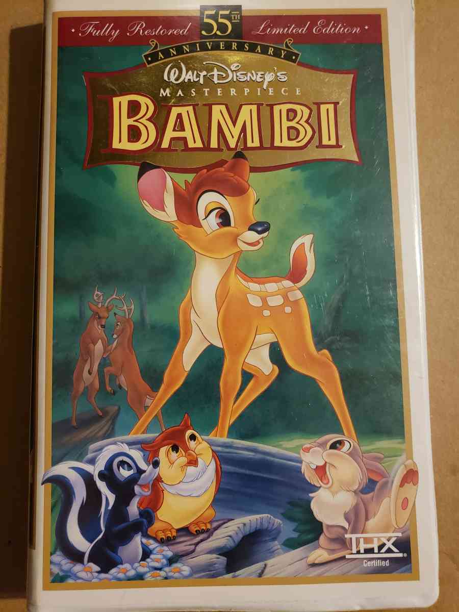 Black Diamond Bambi VHS - Clayton, Ohio