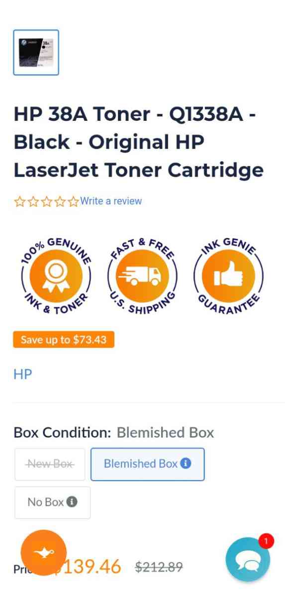HP LaserJet black toner cartridge - Brooksville, Florida - FleaMarketBay