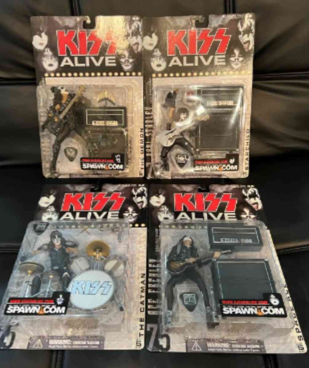 Mcfarlane Kiss Alive Action Figures - Clayton, Ohio