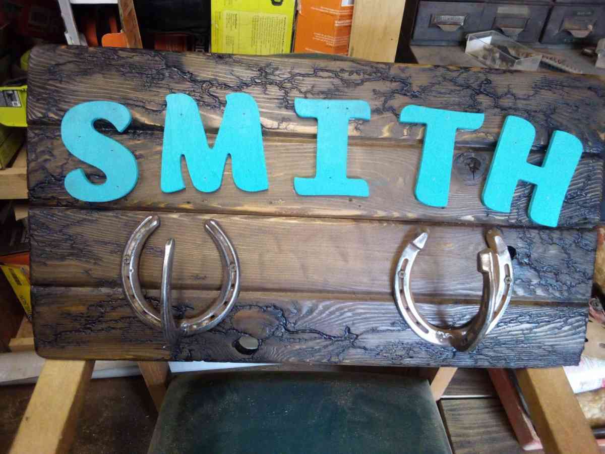 fractal burned hand made tables crosses signs - Henderson, Texas - FleaMarketBay