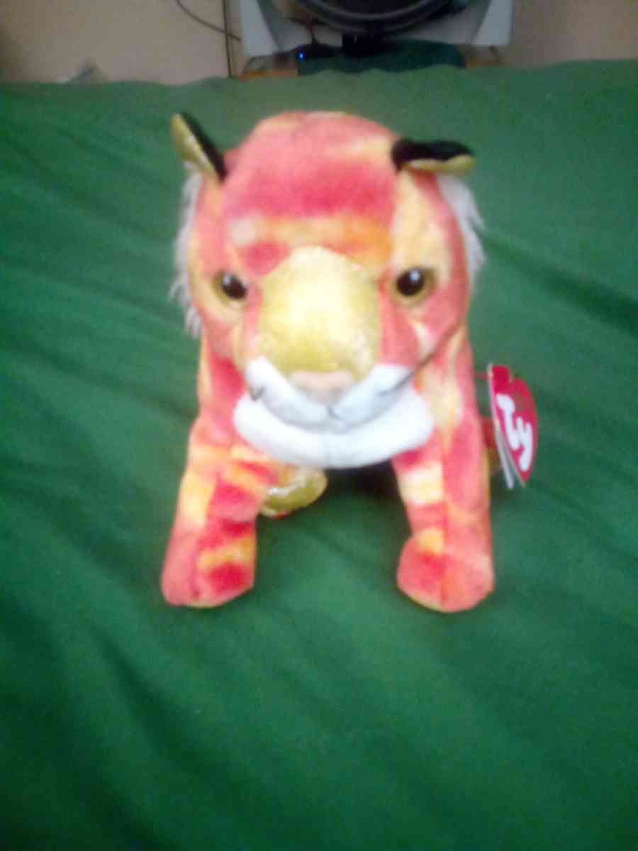 2000 Ty beanie babies zodiac tiger mint selling collectio - New Port Richey, Florida - FleaMarketBay