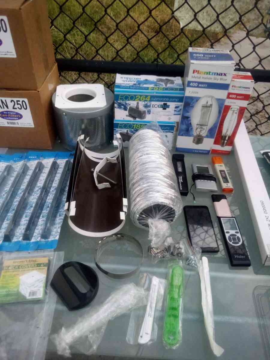 Bc northern lights hydroponics grow system box with extras - New Port Richey, Florida - FleaMarketBay