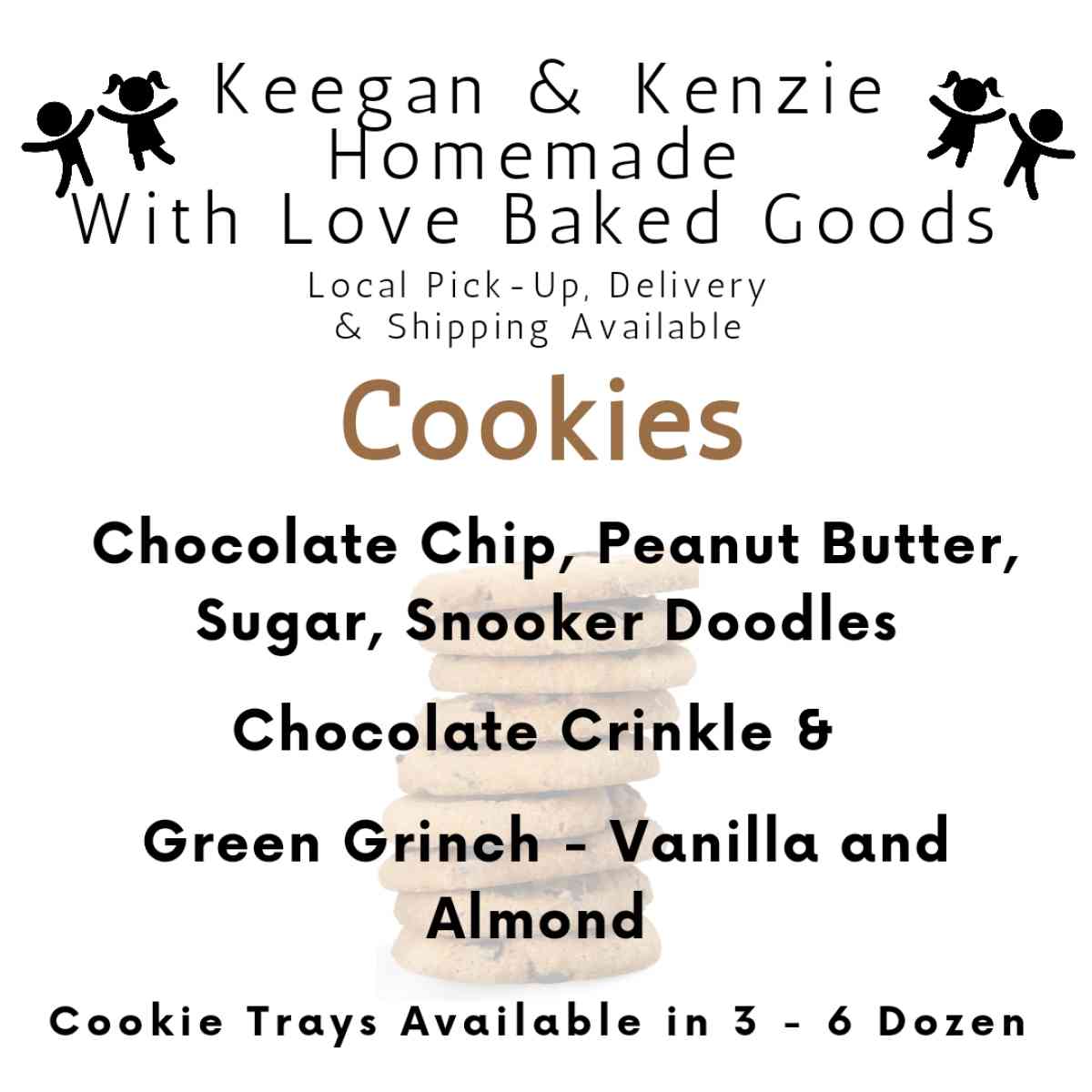 Cookies Oversized Brownies and Cupcakes