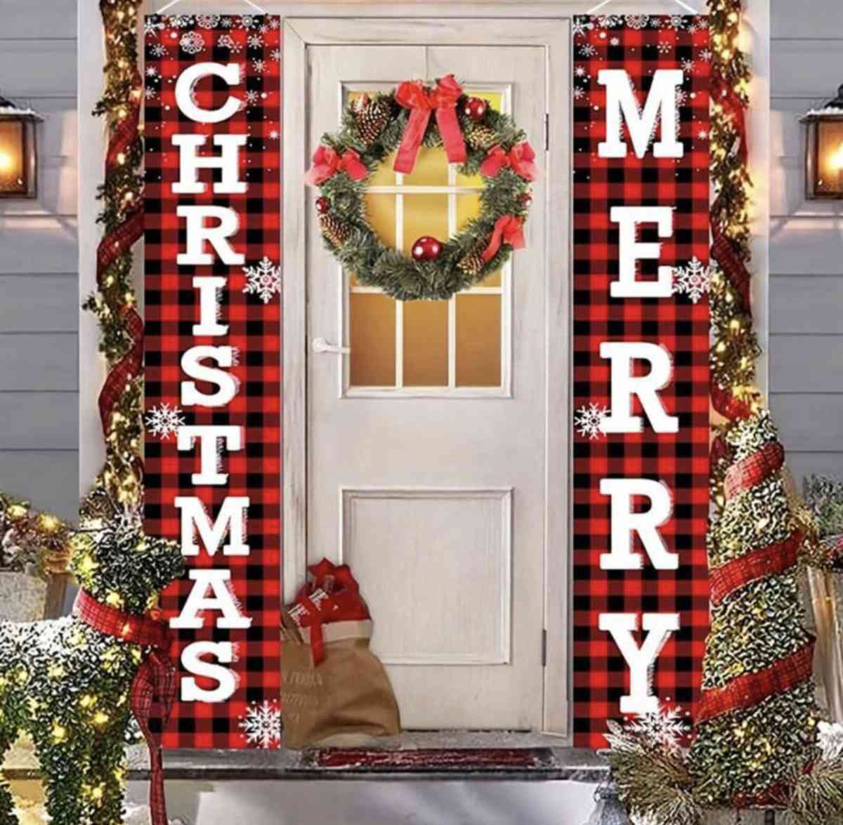 Christmas Decorations Outdoor Yard Front Porch Sign - Blackwood, New Jersey - FleaMarketBay