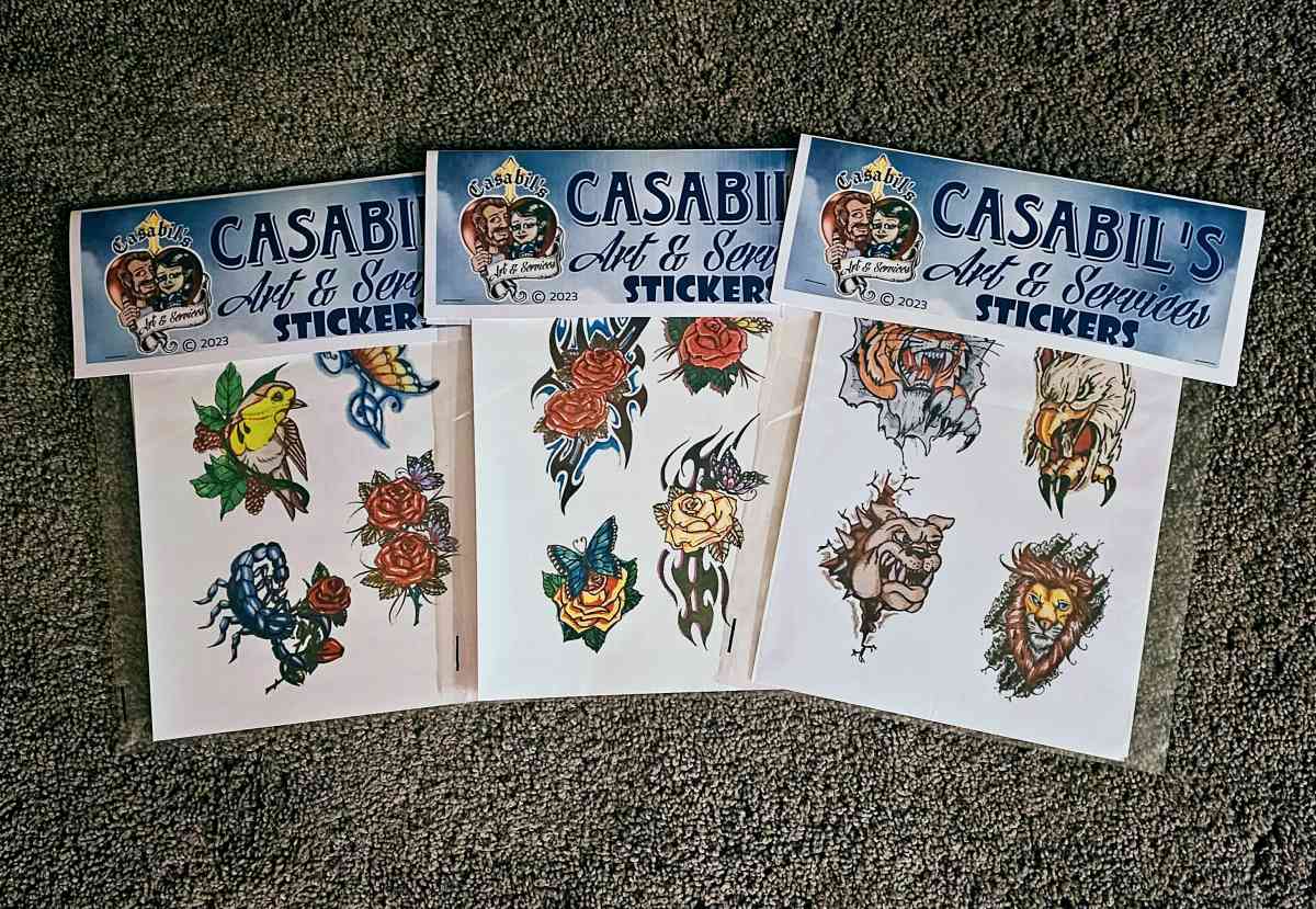 Assorted Sticker packs