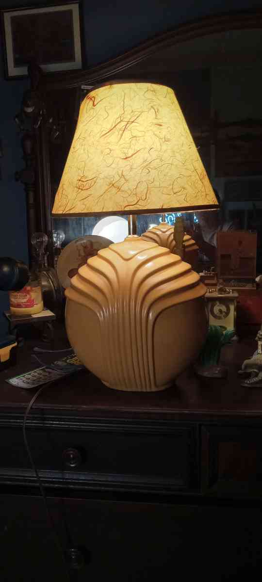 vintage art deco lamp - New Albany, Indiana
