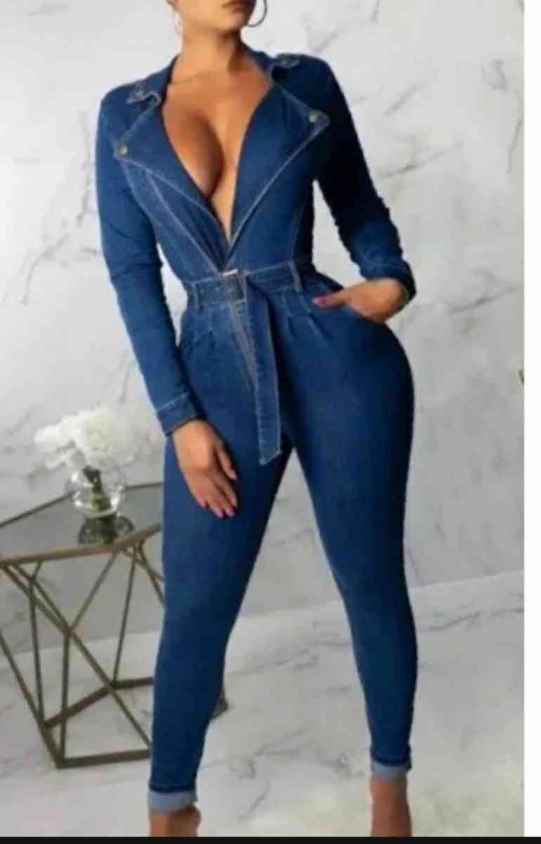 Womens cowboy denim jumpsuit - Willingboro, New Jersey
