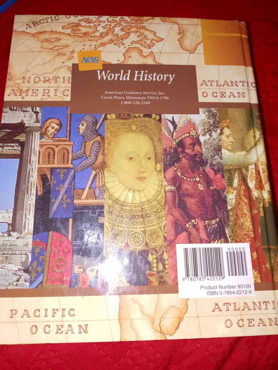 world history textbook - Davenport, Florida - FleaMarketBay