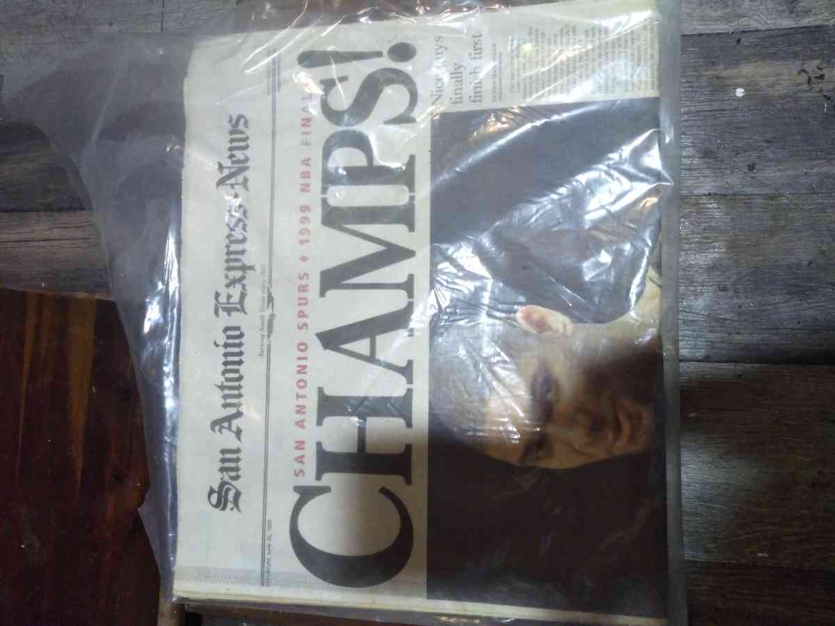 1991 spurs champs - San Antonio, Texas