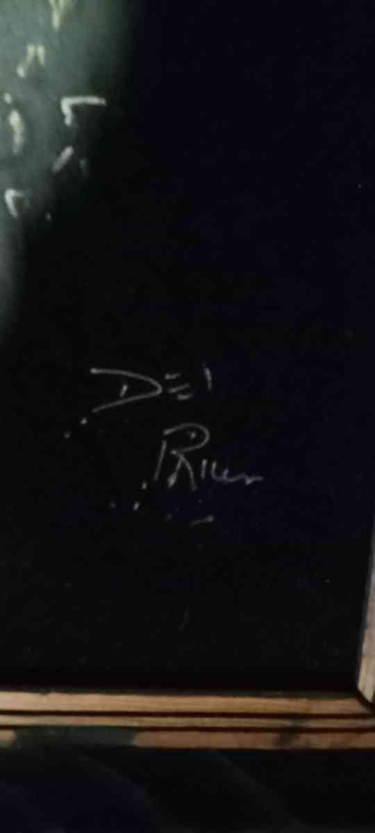 vintage black velvet Elvis painting - New Albany, Indiana - FleaMarketBay