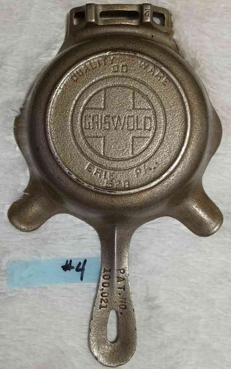 Griswold 00 aluminum ashtray - Akron, Ohio