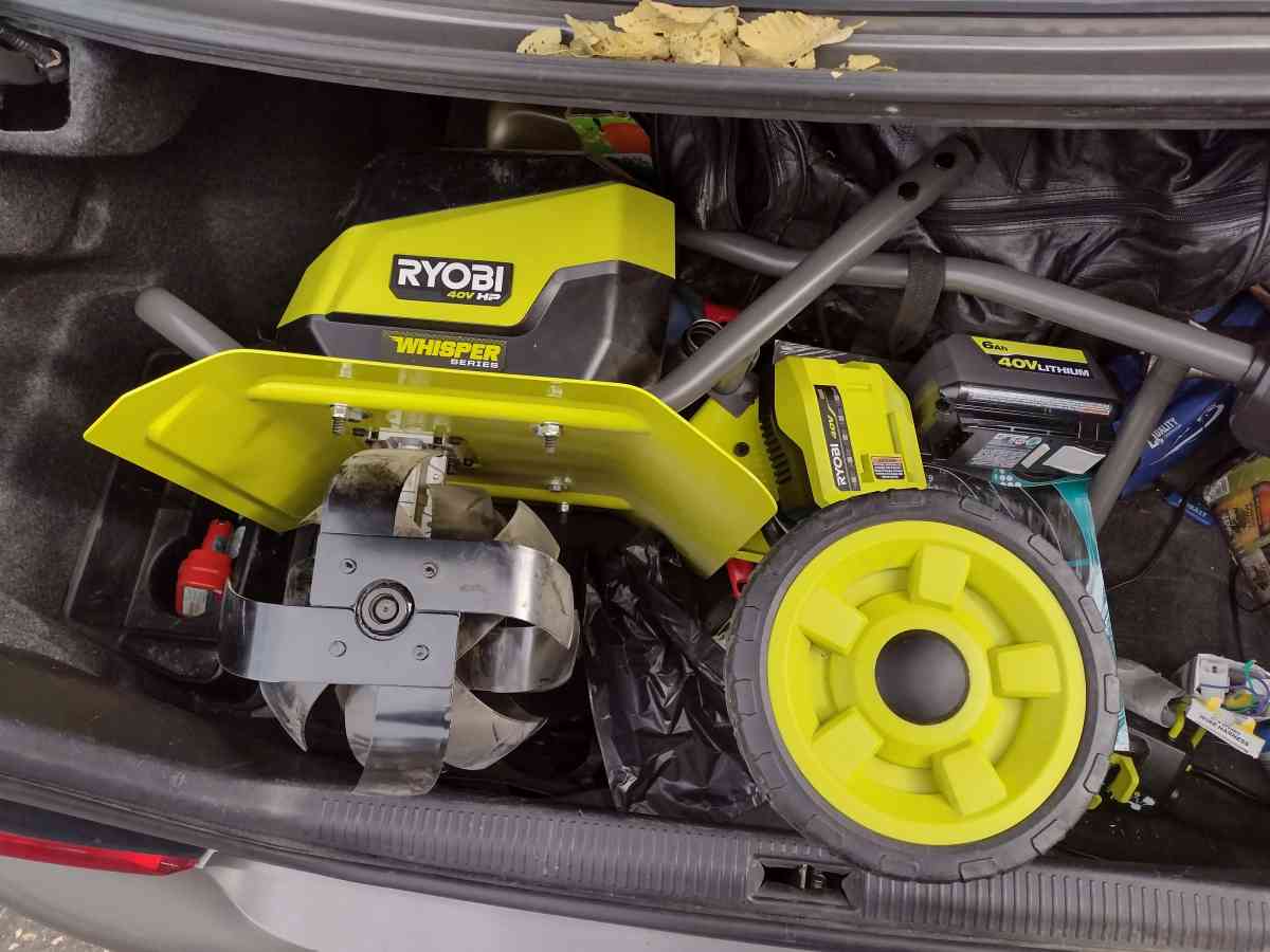 Ryobi electric tiller - Reno, Nevada