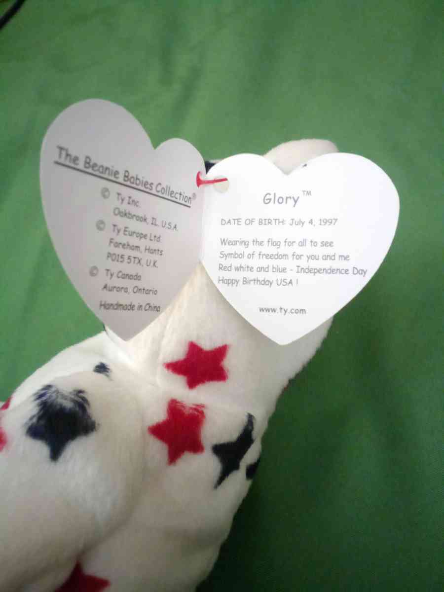 1998 Ty beanie babies glory mint selling collection - New Port Richey, Florida - FleaMarketBay